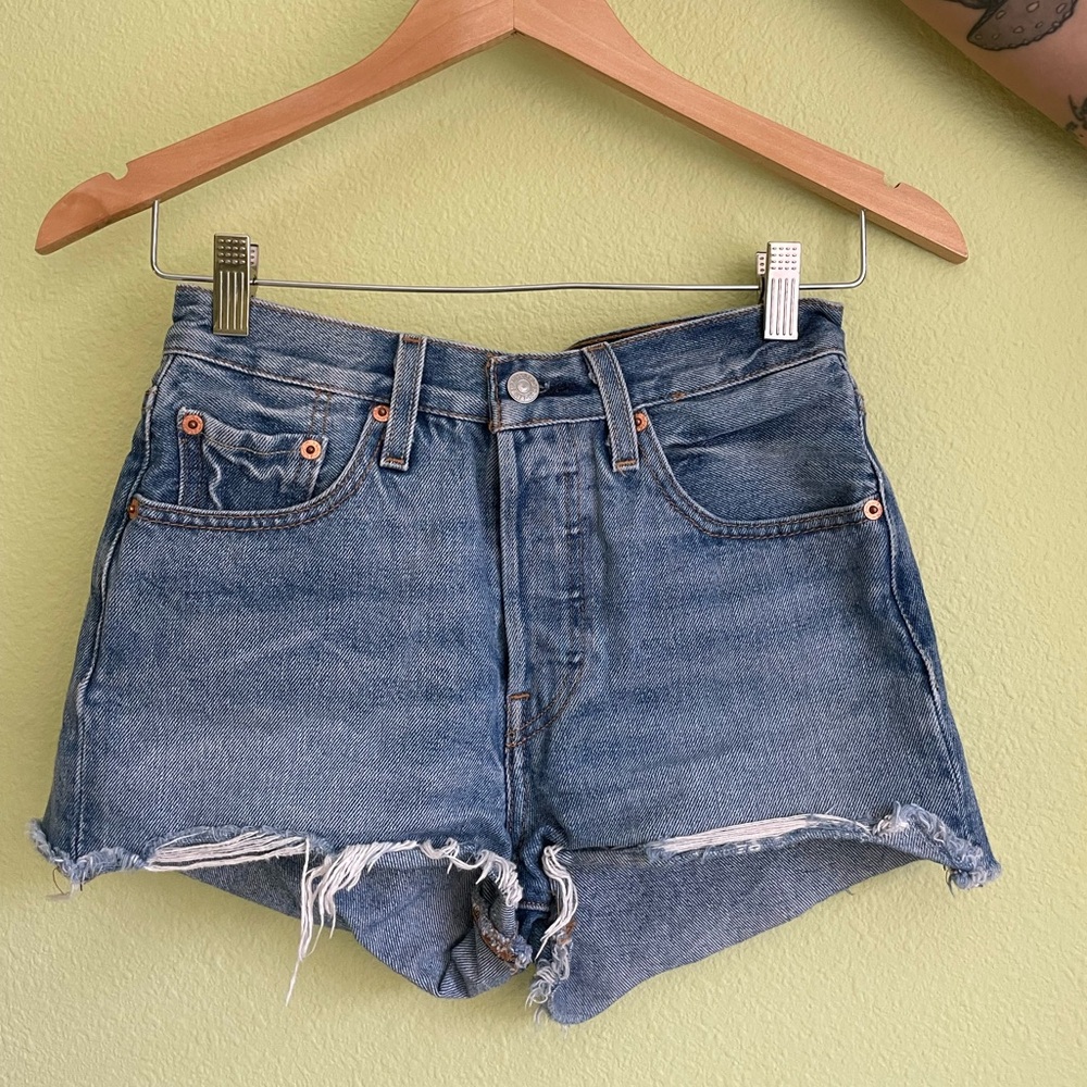 Levi's Classic Blue Jean Shorts